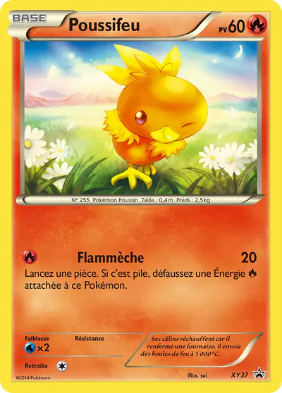 Image de la carte Pokemon Poussifeu XY37/211