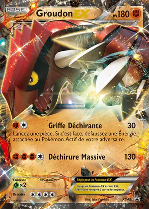 Groudon EX XY42