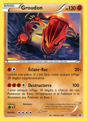 Groudon XY52