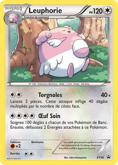 Image de la carte Pokemon Leuphorie XY56/211