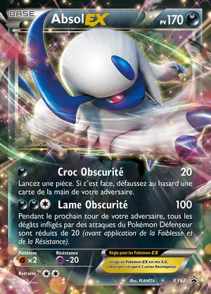 Absol EX XY62