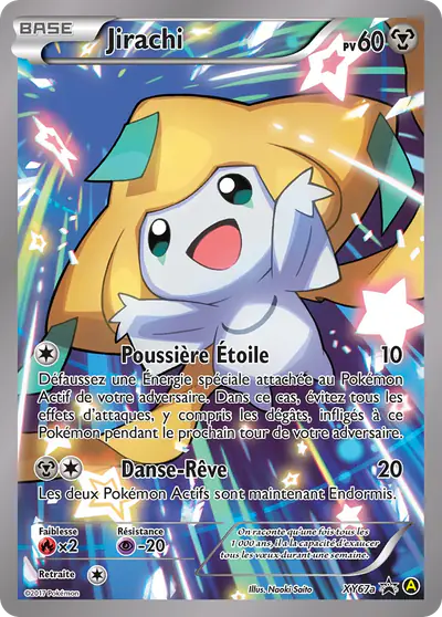 Image de la carte Pokemon Jirachi XY67a/211