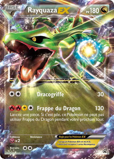 Image de la carte Pokemon Rayquaza EX XY73/211
