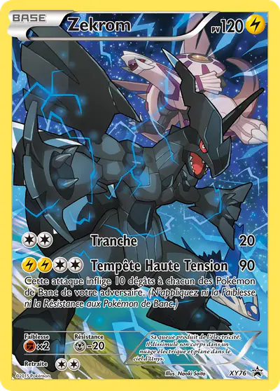 Image de la carte Pokemon Zekrom XY76/211