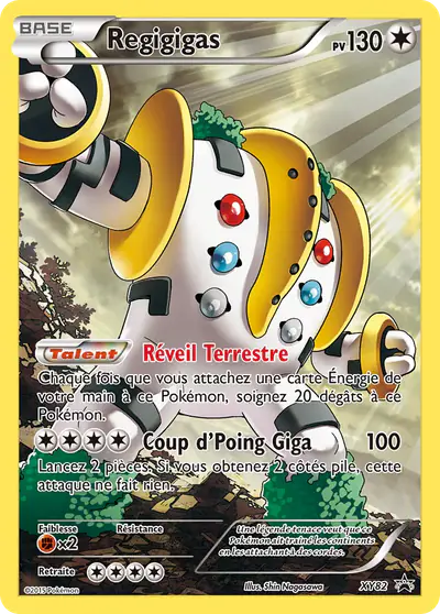 Image de la carte Pokemon Regigigas XY82/211