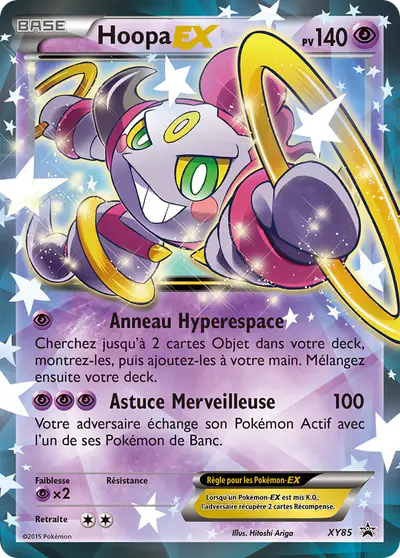 Image de la carte Pokemon Hoopa EX XY85/211