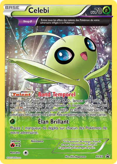 Image de la carte Pokemon Celebi XY93/211