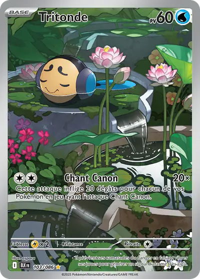 Image de la carte Pokemon Tritonde 103/86