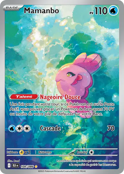 Image de la carte Pokemon Mamanbo 108/86