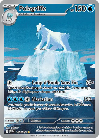 Image de la carte Pokemon Polagriffe 110/86