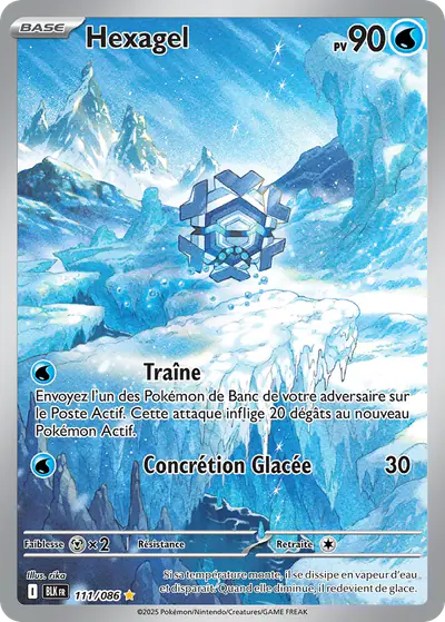 Image de la carte Pokemon Hexagel 111/86
