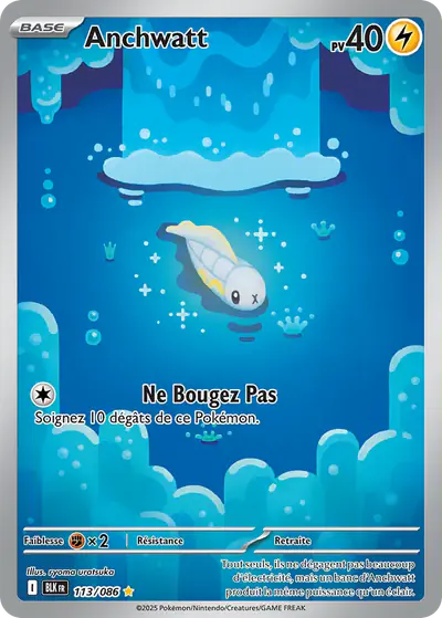 Image de la carte Pokemon Anchwatt 113/86