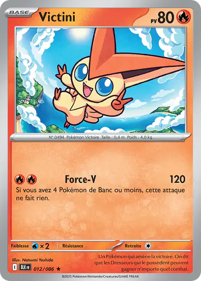 Image de la carte Pokemon Victini 012/86