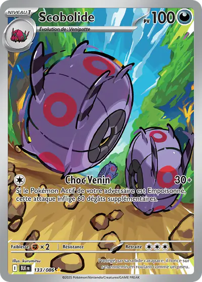Image de la carte Pokemon Scobolide 133/86