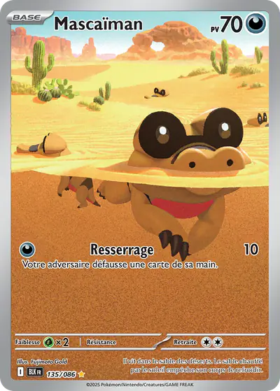 Image de la carte Pokemon Mascaïman 135/86