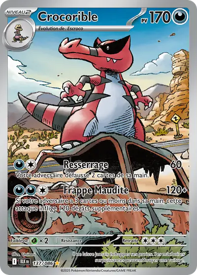 Image de la carte Pokemon Crocorible 137/86
