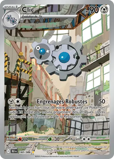 Image de la carte Pokemon Clic 140/86
