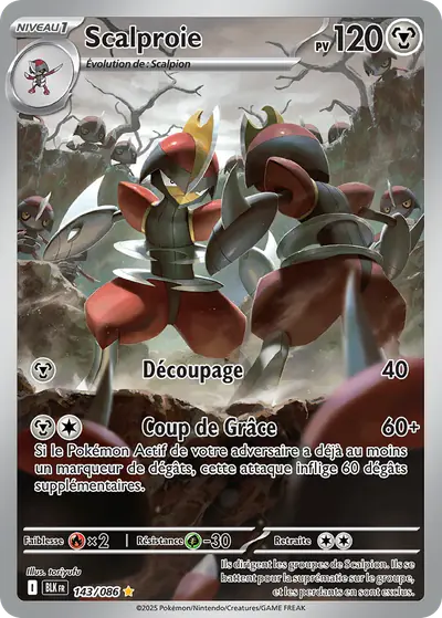 Image de la carte Pokemon Scalproie 143/86