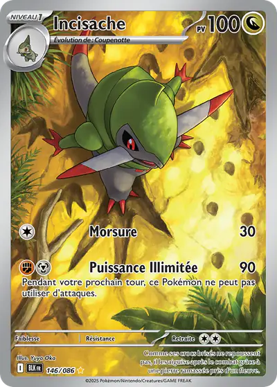 Image de la carte Pokemon Incisache 146/86