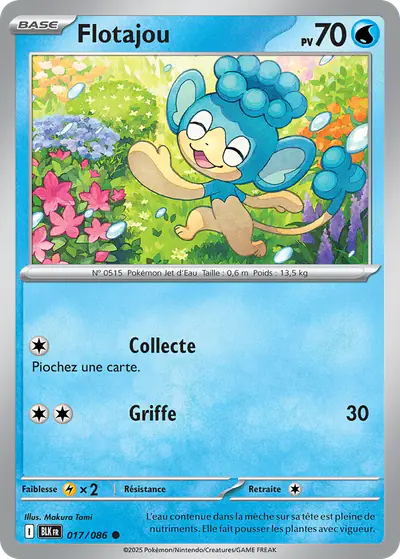 Image de la carte Pokemon Flotajou 017/86