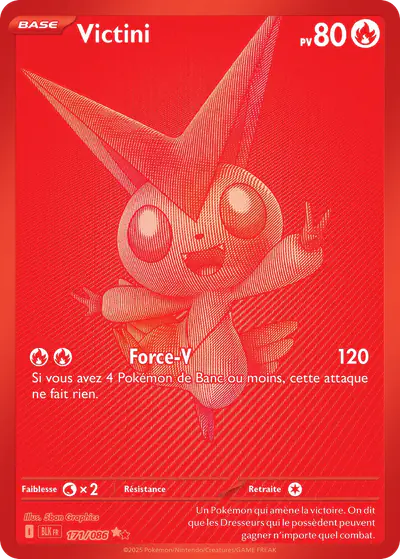 Image de la carte Pokemon Victini 171/86