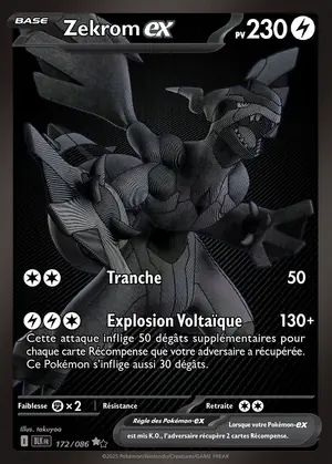 Zekrom ex 172/086