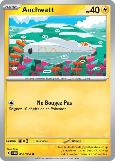 Image de la carte Pokemon Anchwatt 030/86
