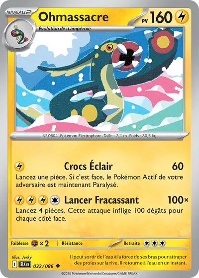 Image de la carte Pokemon Ohmassacre 032/86