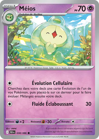 Image de la carte Pokemon Méios 038/86