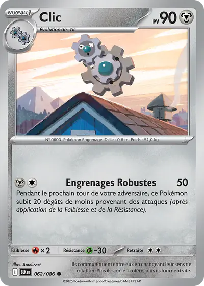 Image de la carte Pokemon Clic 062/86