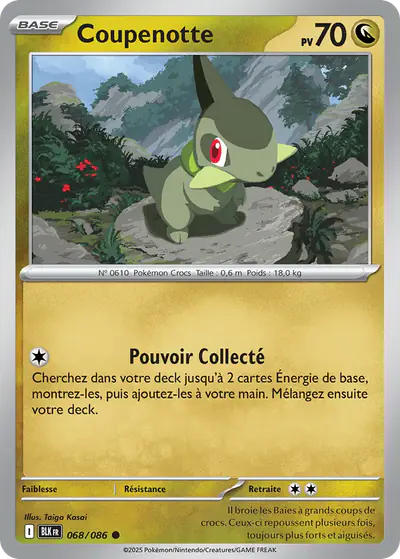 Image de la carte Pokemon Coupenotte 068/86