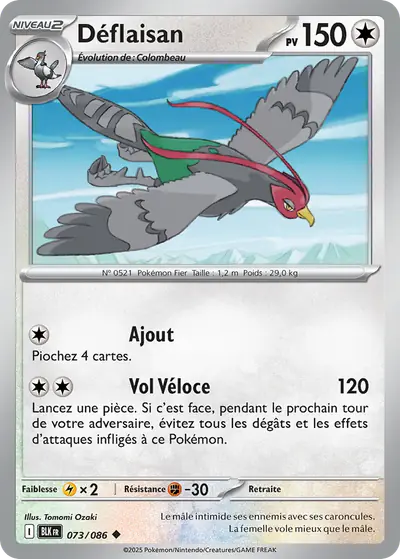 Image de la carte Pokemon Déflaisan 073/86