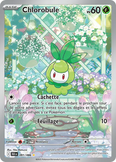 Image de la carte Pokemon Chlorobule 091/86