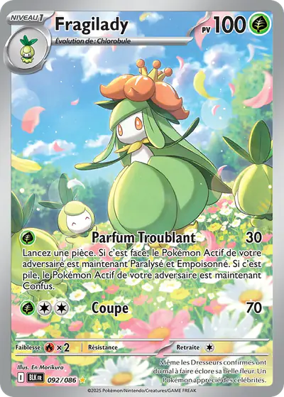 Image de la carte Pokemon Fragilady 092/86