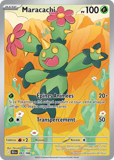 Image de la carte Pokemon Maracachi 093/86