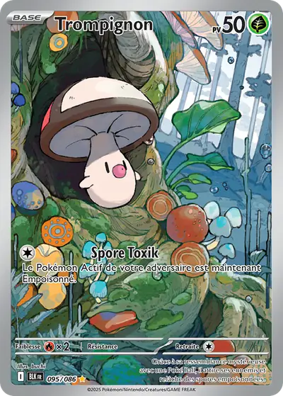 Image de la carte Pokemon Trompignon 095/86