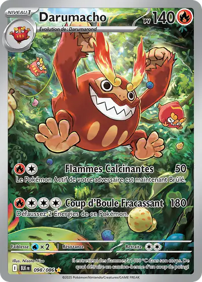 Image de la carte Pokemon Darumacho 098/86