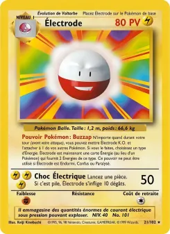 &Eacute;lectrode 21/102