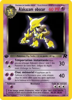 Alakazam Obscur 1/82
