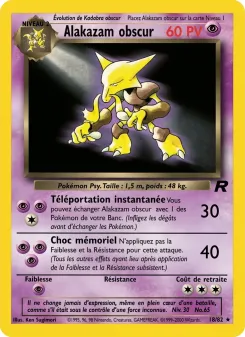 Alakazam Obscur 18/82