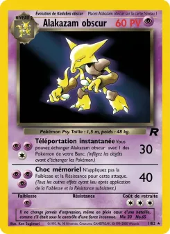 Alakazam Obscur 1/82
