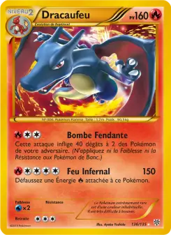 Dracaufeu 136/135