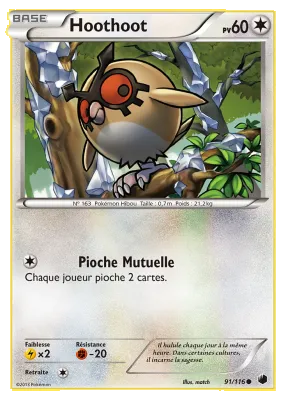 Hoothoot 91/116