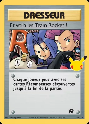 Et voila les Team Rocket ! 15/82