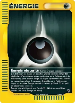 &Eacute;nergie Obscurit&eacute; 158/165