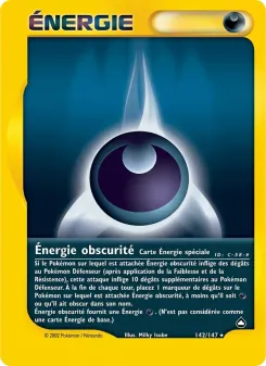 &Eacute;nergie Obscurit&eacute; 142/147