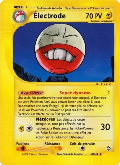 &Eacute;lectrode 8/147