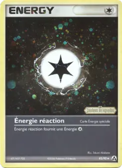 &Eacute;nergie r&eacute;action 82/92