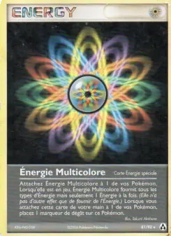 &Eacute;nergie Multicolore 81/92
