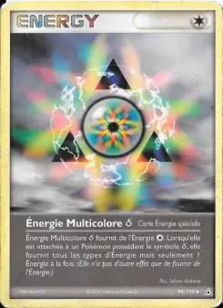 &Eacute;nergie Multicolore &delta; 98/110